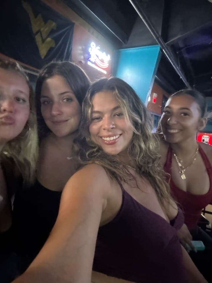A guest photo on a VYVE photo wall