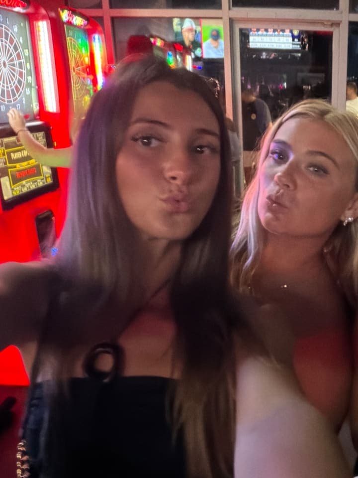 A guest photo on a VYVE photo wall